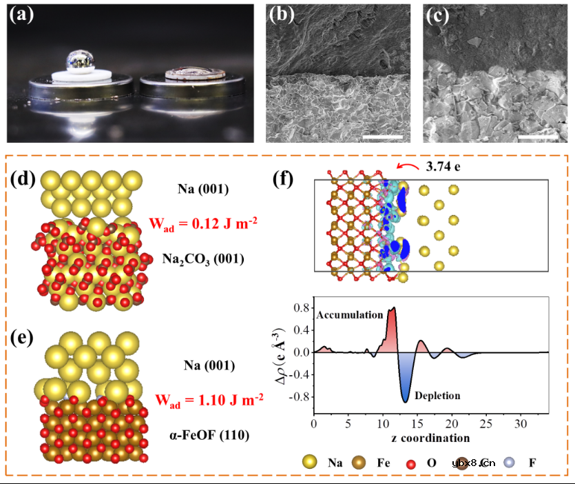 具有Fe价梯度的自氟化界面助力无枝晶固态钠金属电池