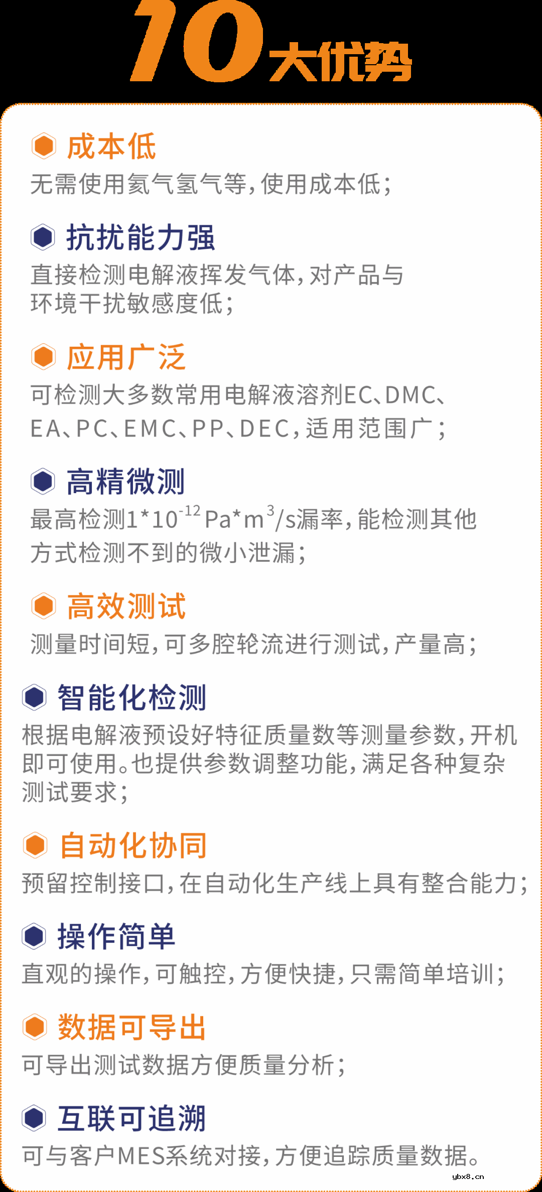 海瑞思质谱检漏系统助力电池泄漏的检测