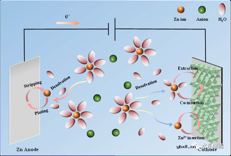 稳定锌金属负极的电解液改性策略