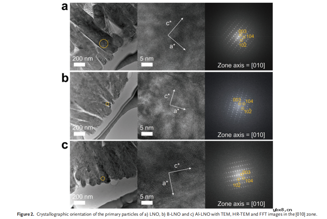 基于锂离子电池表面能的无钴高镍阴极微观结构工程洞察