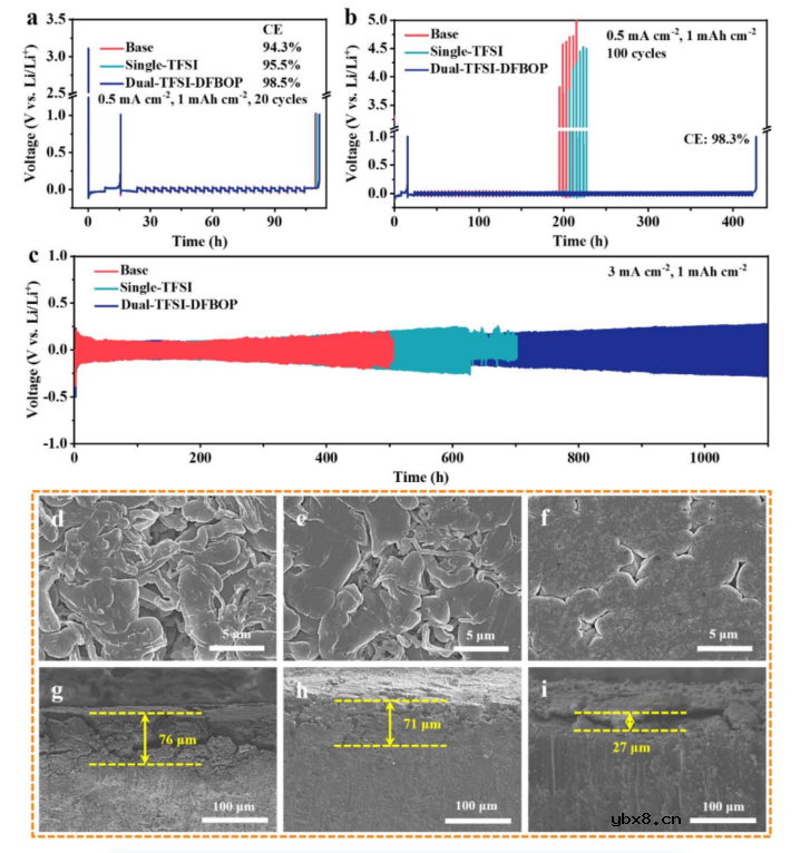 通过双阴离子调节电解质实现实用的高能量密度锂金属电池