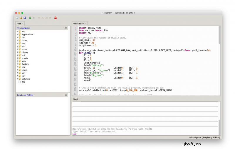 如何利用树莓派Pico做一个钢铁侠反应炉？