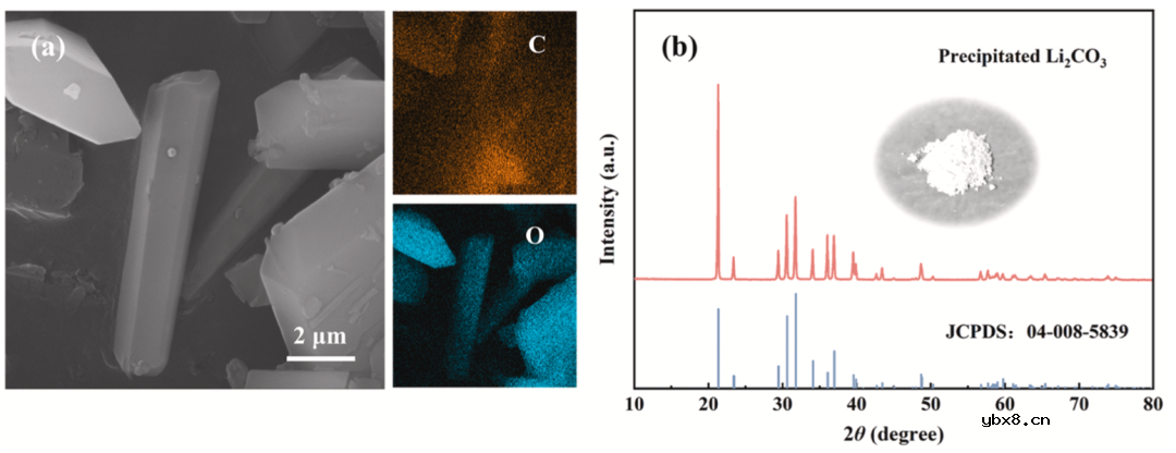 原位碳热还原法从废旧锂离子电池中选择性回收锂的热力学和实验分析