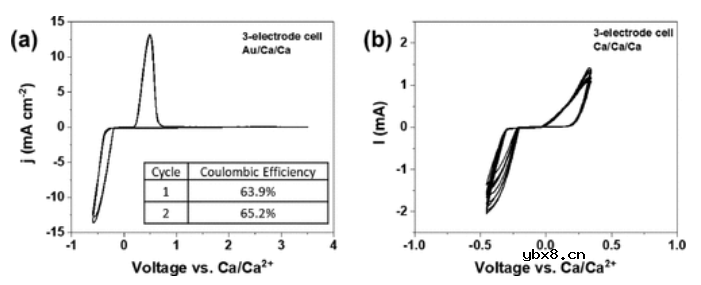 硼酸盐基可充钙硒电池研究