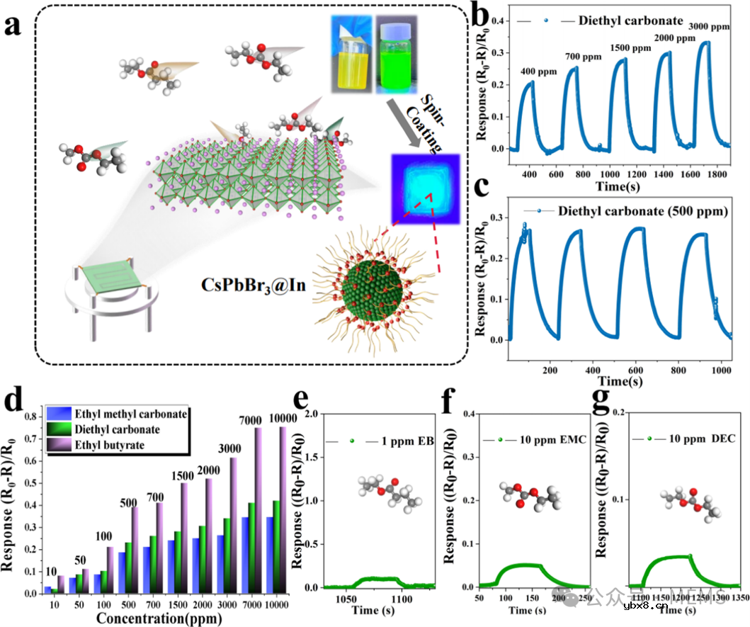 钙钛矿传感器+机器学习,用于锂离子电池气体监测 钙钛矿传感器+机器学习,用于锂离子电池气体监测