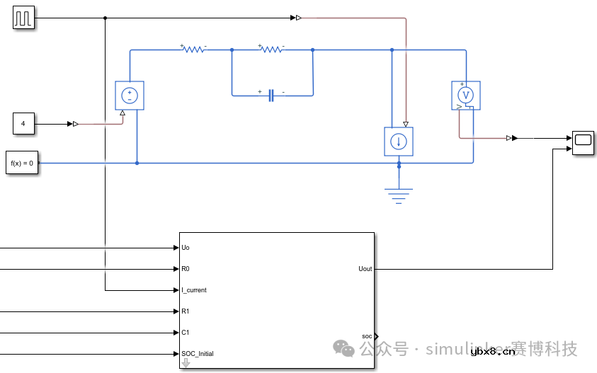 求一种基于simulink的电池（储能）模型仿真方案