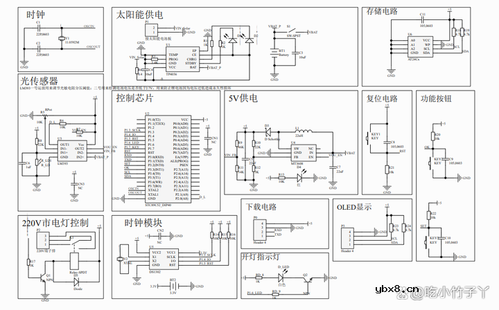 求一种基于51单片机的太阳能路灯控制系统设计方案