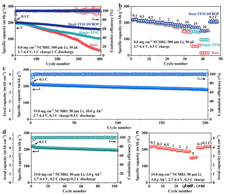 通过双阴离子调节电解质实现实用的高能量密度锂金属电池