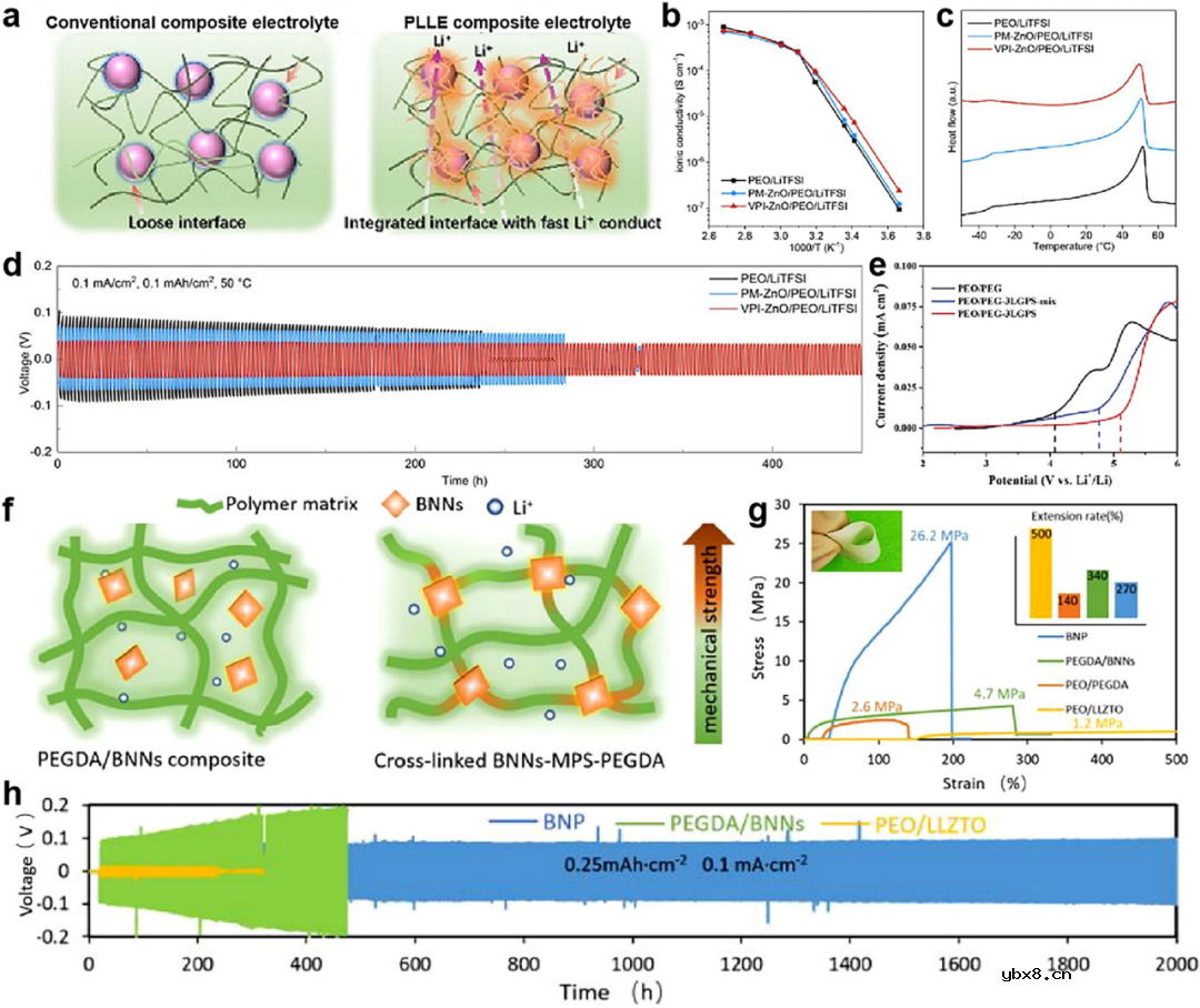 锂金属电池用高性能PEO/陶瓷复合固体电解质的合理设计 锂金属电池用高性能PEO/陶瓷复合固体电解质的合理设计