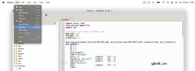 如何利用树莓派Pico做一个钢铁侠反应炉？