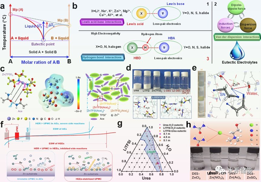 全面论述水系电池中氢键关键作用! 全面论述水系电池中氢键关键作用!