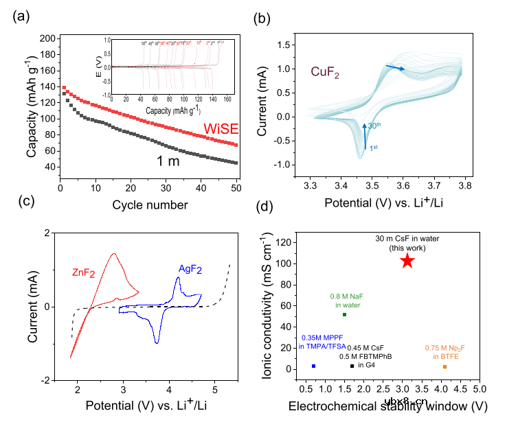 用于氟离子电池的溶剂型盐电解质