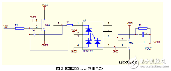 hcnr200典型电路