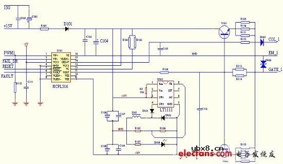 单电源供电的IGBT驱动电路在铁路辅助电源系统中的应用