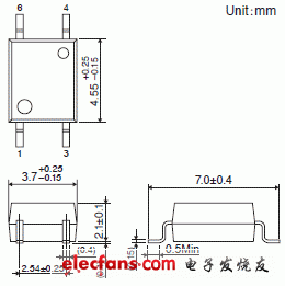 东芝推出加强绝缘类轻薄通用晶体管耦合器: TLP184, TLP185,替代TLP181,TLP180 东芝推出加强绝缘类轻薄通用晶体管耦合器: TLP184, TLP185,替代TLP181,TLP180