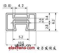 东芝光耦:2.54 SOP4封装