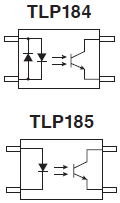 东芝推出加强绝缘类轻薄通用晶体管耦合器: TLP184, TLP185,替代TLP181,TLP180 东芝推出加强绝缘类轻薄通用晶体管耦合器: TLP184, TLP185,替代TLP181,TLP180
