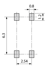 东芝光耦:4pin MFSOP(cut)封装