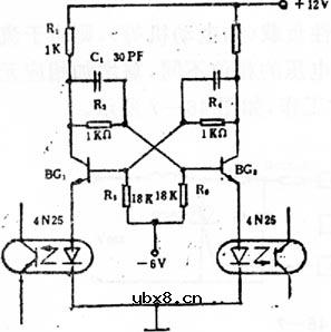 光电耦合器电路 光电耦合器电路