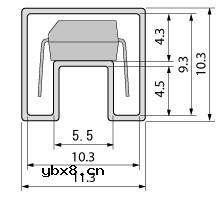 (TOSHIBA)东芝光耦:5pin DIP6封装