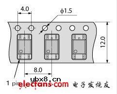 东芝光耦:2.54 SOP4封装