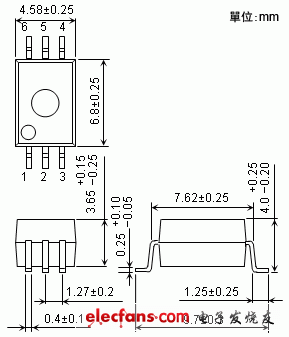 IGBT/MOSFET栅极驱动器耦合器:TLP701A