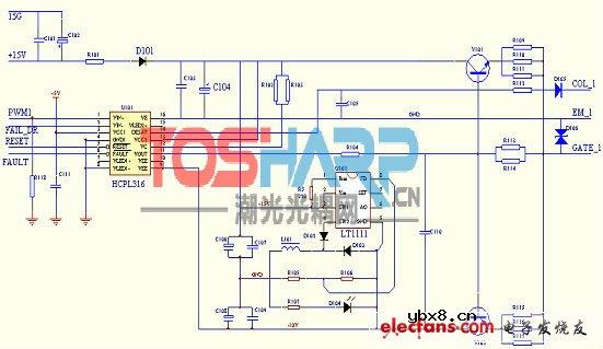 单电源供电的IGBT驱动电路在铁路辅助电源系统中的应用 单电源供电的IGBT驱动电路在铁路辅助电源系统中的应用