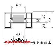 (TOSHIBA)东芝光耦:5pin MFSOP6 封装