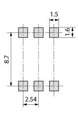 东芝光耦DIP6(LF5) 封装(包装)