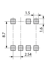 东芝光耦7pin DIP8(LF1)封装
