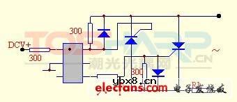 过零触发双硅输出光耦-MOC3061的应用