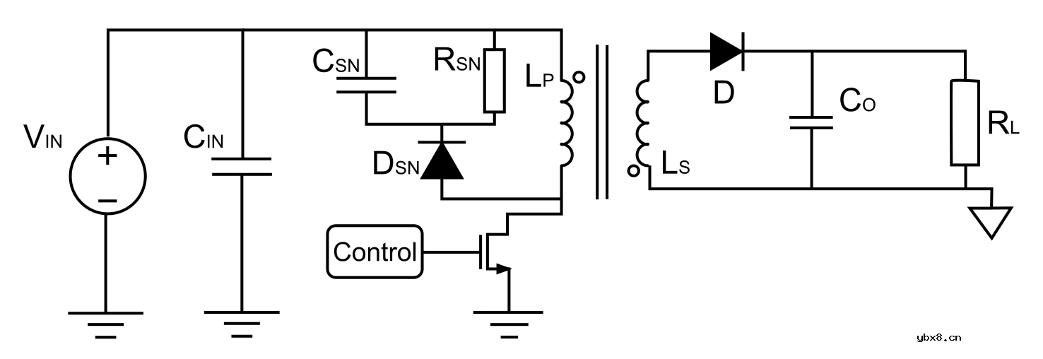 反激式变换器的基本组成