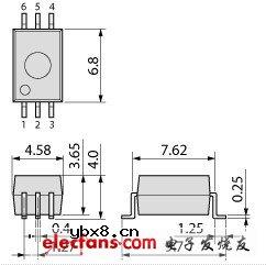 (TOSHIBA)东芝光耦:SDIP6封装(包装)