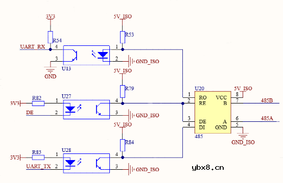 常见RS485隔离电路方案介绍