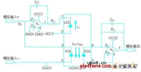 线性光耦的使用实例