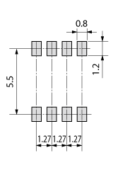 (TOSHIBA)东芝光耦:SO8封装(包装)