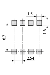 (TOSHIBA)东芝光耦:DIP8(LF1)封装
