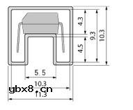 东芝光耦DIP4封装包装规格