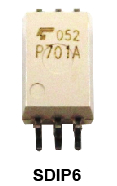 IGBT/MOSFET栅极驱动器耦合器:TLP701A