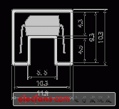 (TOSHIBA)东芝光耦：5pin DIP6(cut) 封装（包装）