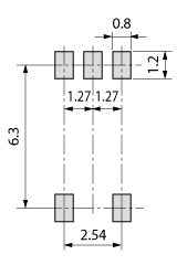 (TOSHIBA)东芝光耦:SO6封装(包装)