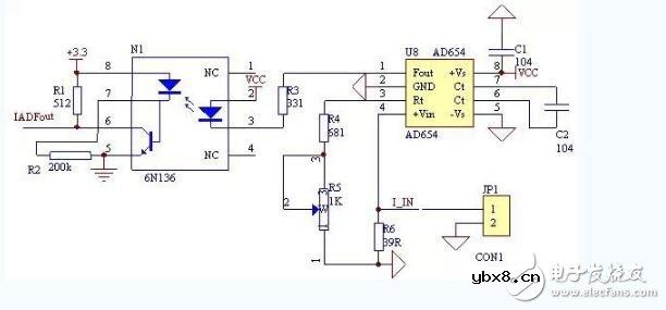 6n137光耦隔离电路