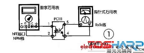 光电耦合器的三种检测方法