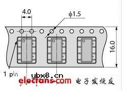 东芝光耦2.54 SOP8封装(包装)