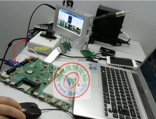 RT809H编程器教程：长虹ZLM50机芯(MT5327方案)打印查看方法及厂家升级方法 ... ... ...