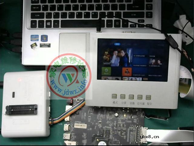 RT809H编程器教程：乐视X3-65(928方案)换主芯片后不开机的处理方法 ...